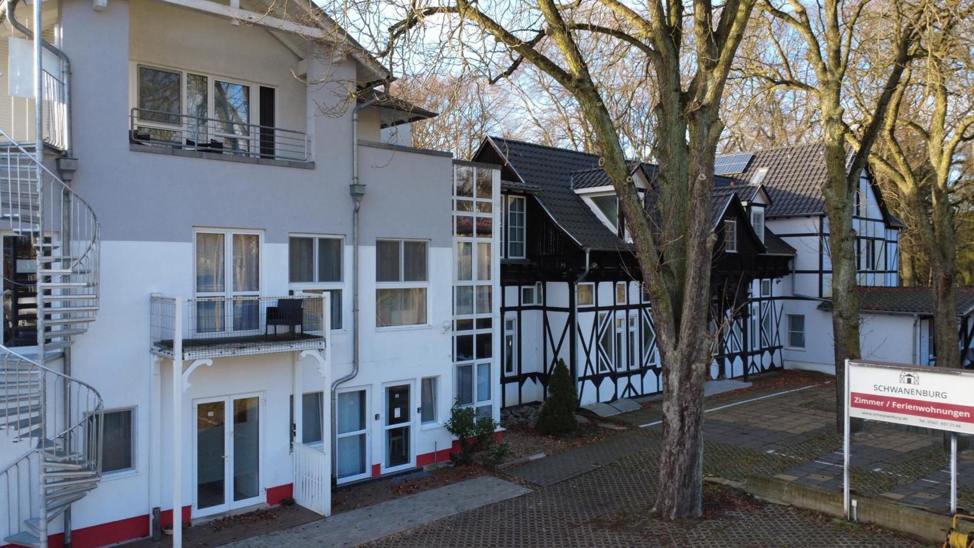 Schwanenburg Apartments Kolonie Rontgental Exteriér fotografie